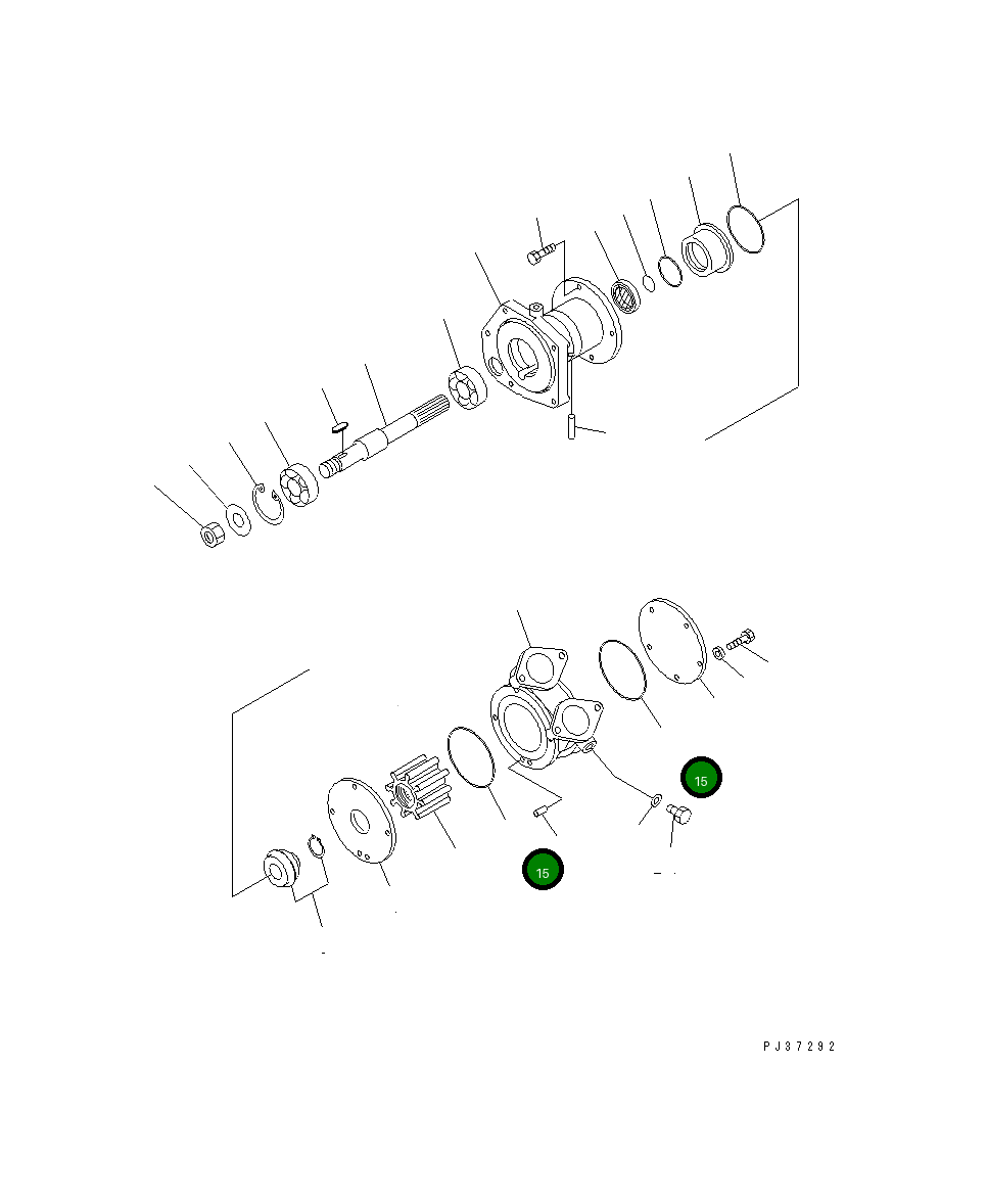 Кольцо уплотнительное (O-Ring) KY03341-00080  Komatsu