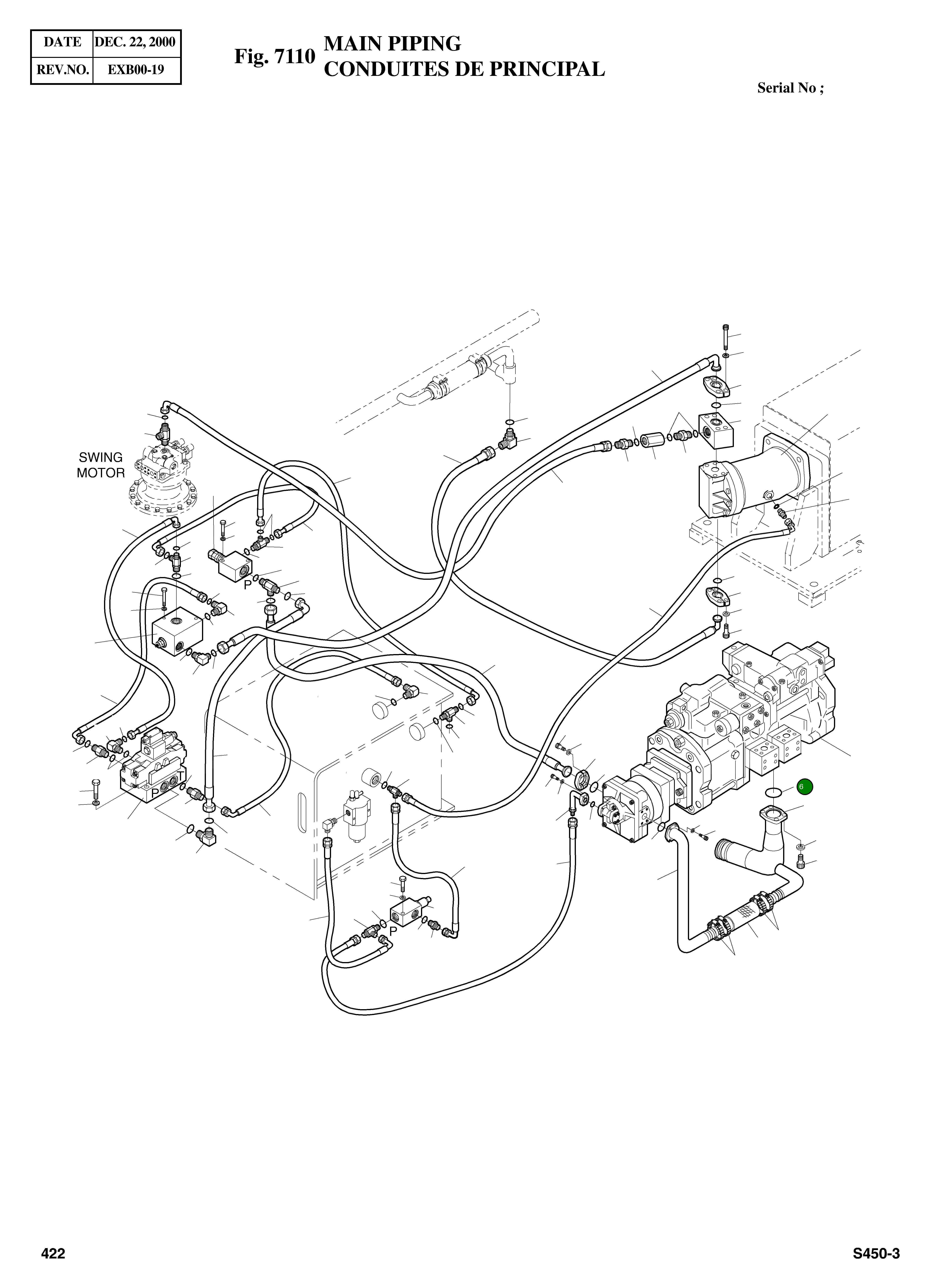 Кольцо уплотнительное (O-Ring) 2180-1026D32 Komatsu