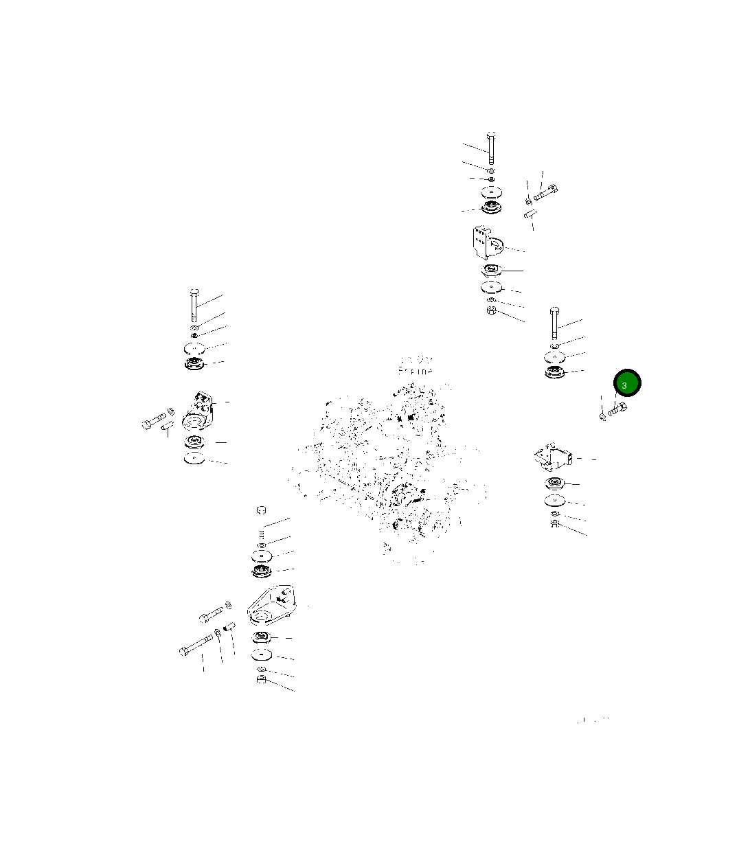 Болт 2A5-01-11230  Komatsu