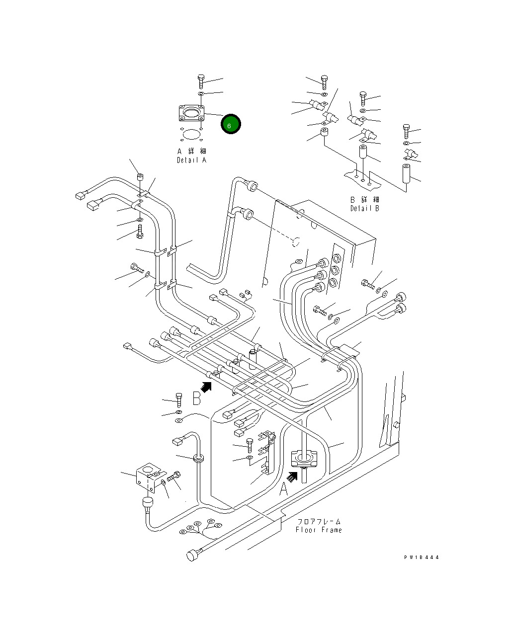 Крышка 19M-06-32670 Komatsu