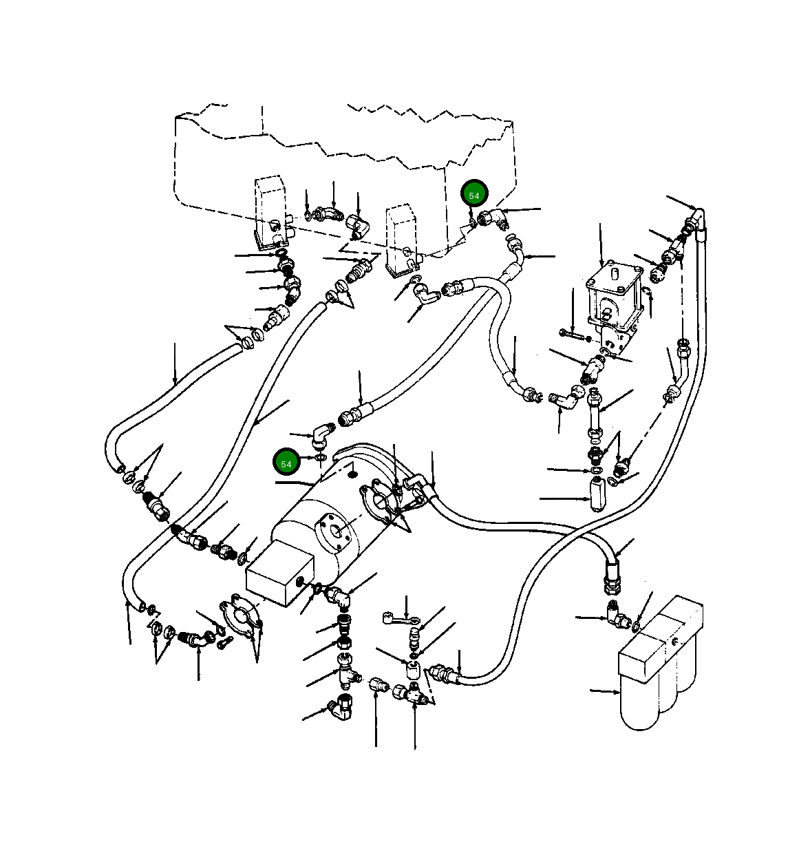 Кольцо уплотнительное (O-Ring) 58 853 Komatsu