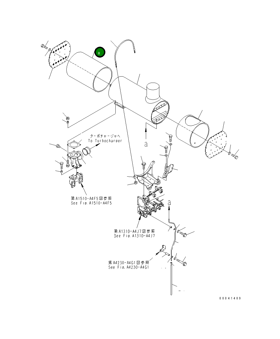 Крышка 6261-11-5710 Komatsu