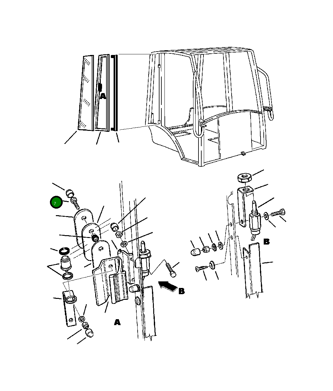 Болт 801014054 Komatsu