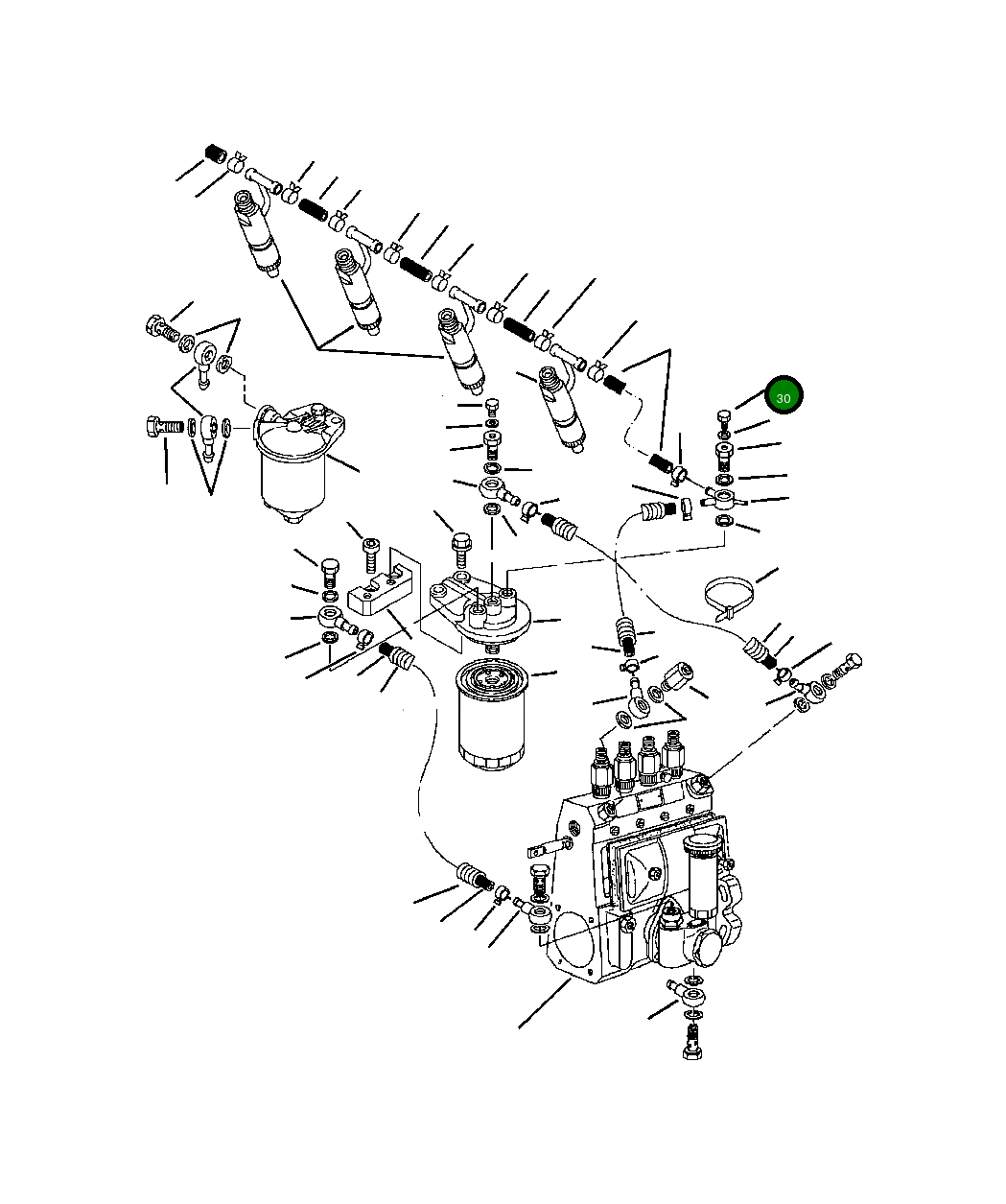 Болт YM26106080102 Komatsu