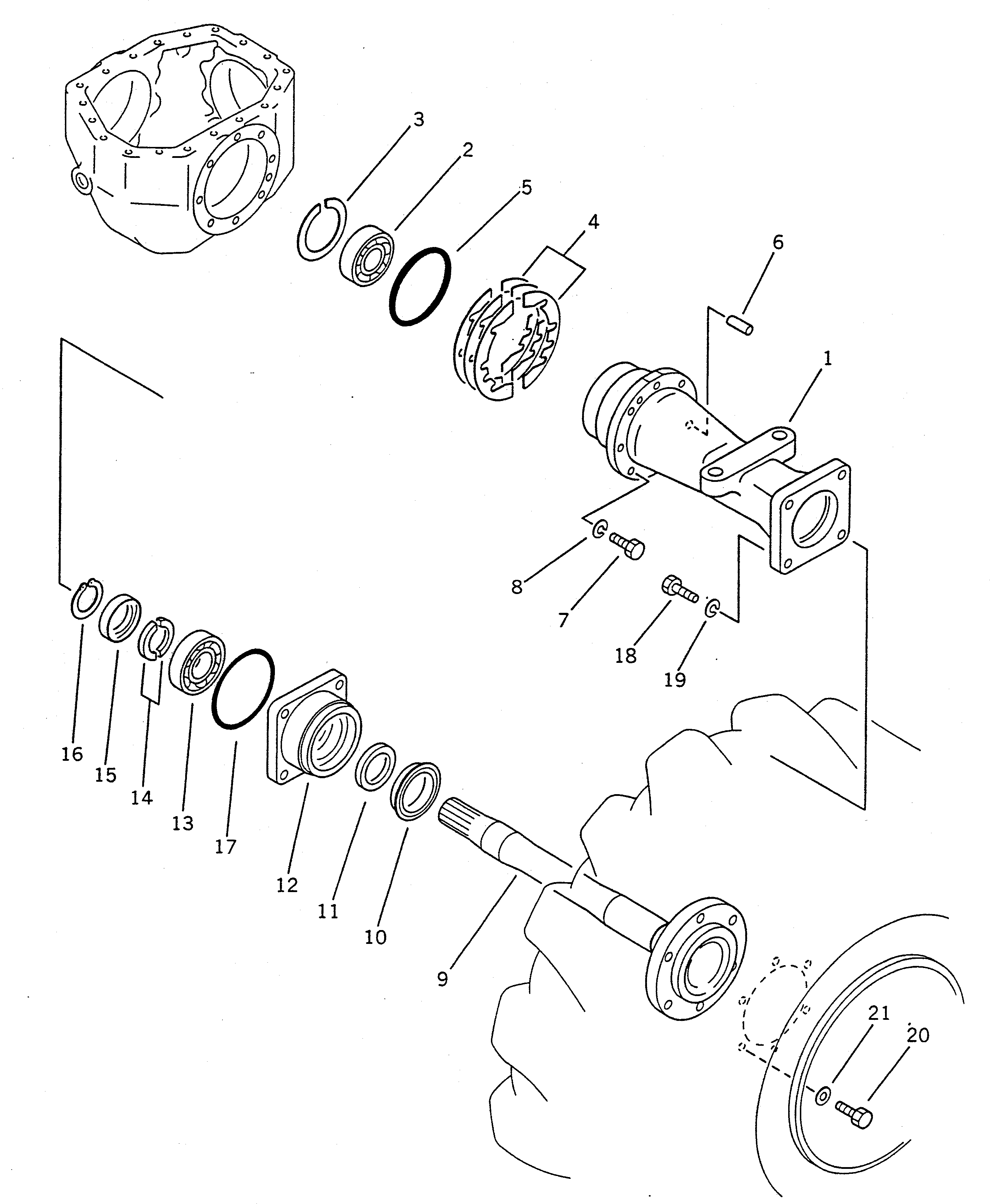 Болт 01050-81430 Komatsu