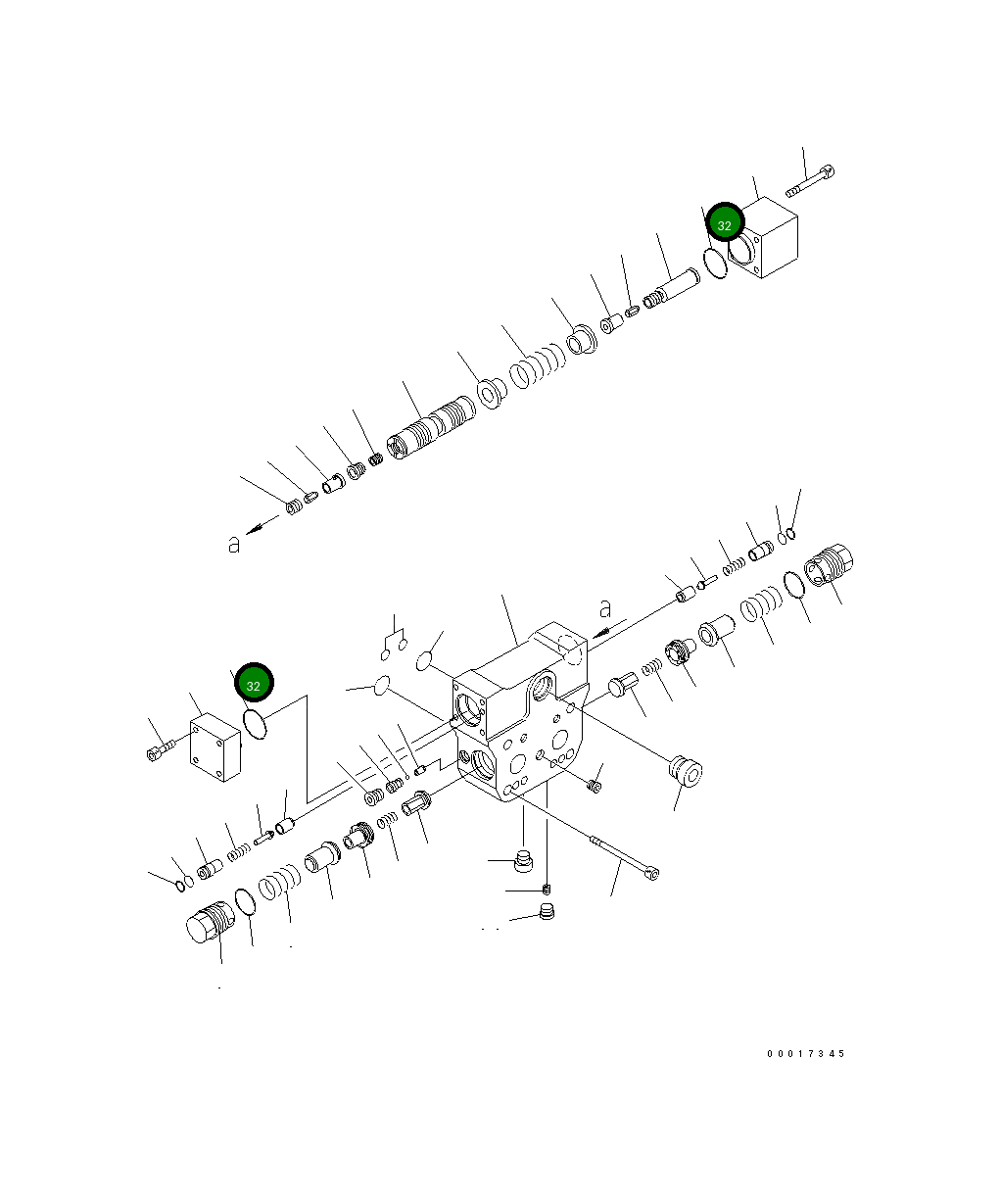 Кольцо уплотнительное (O-Ring) 20K-60-32480 Komatsu