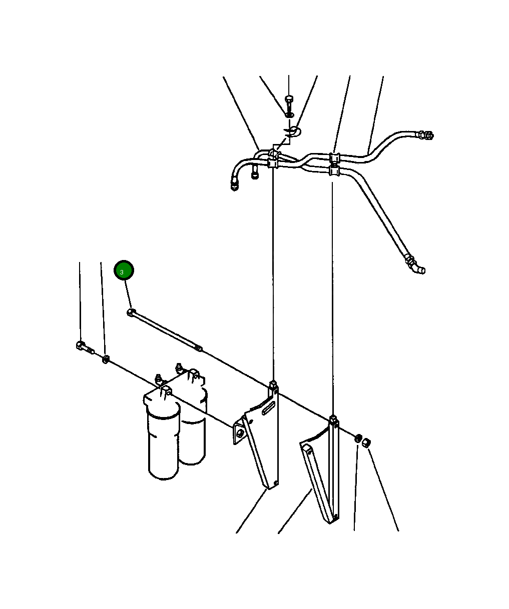 Болт 17M-49-11320 Komatsu
