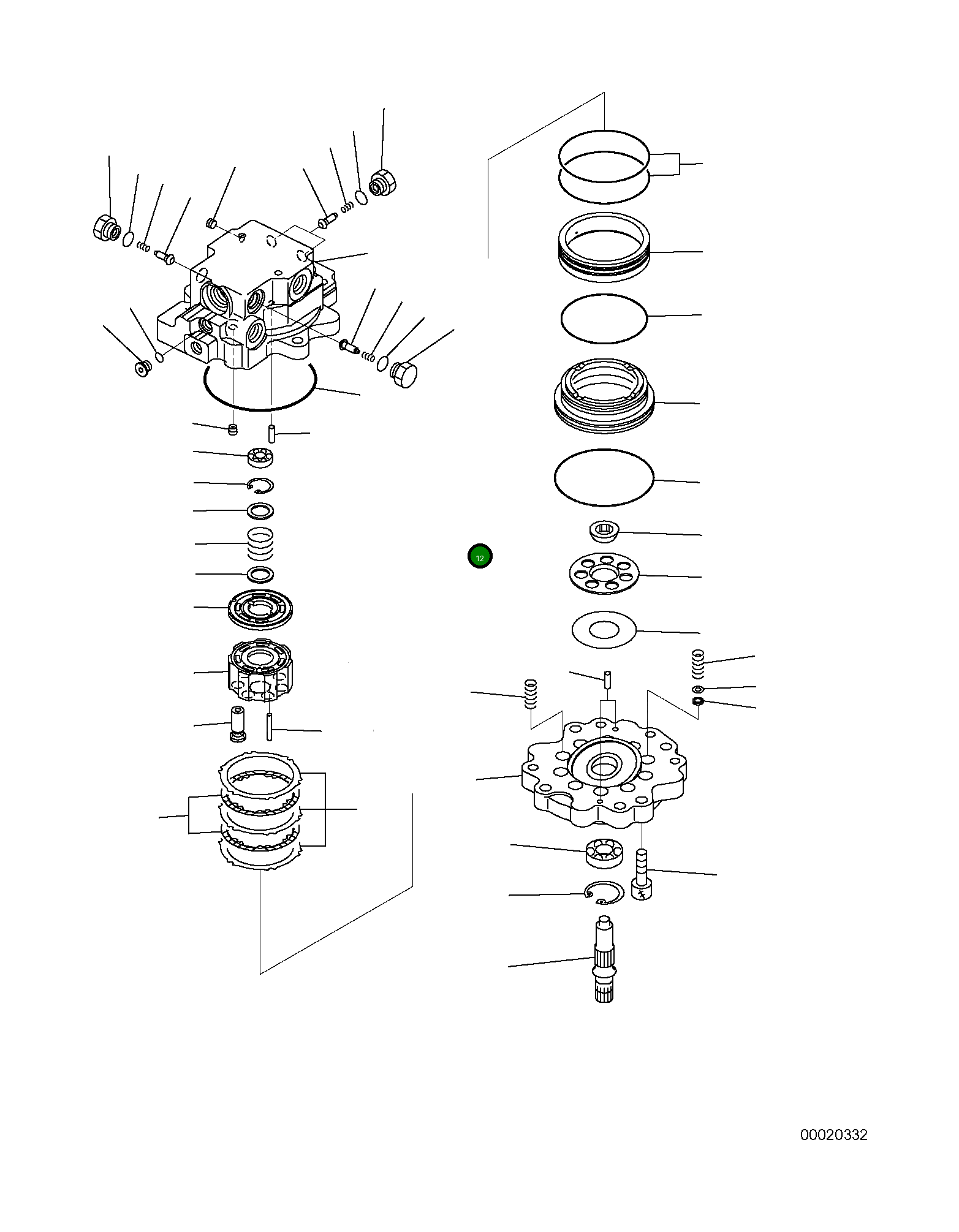 Кольцо уплотнительное (O-Ring) 431-40-11210 Komatsu