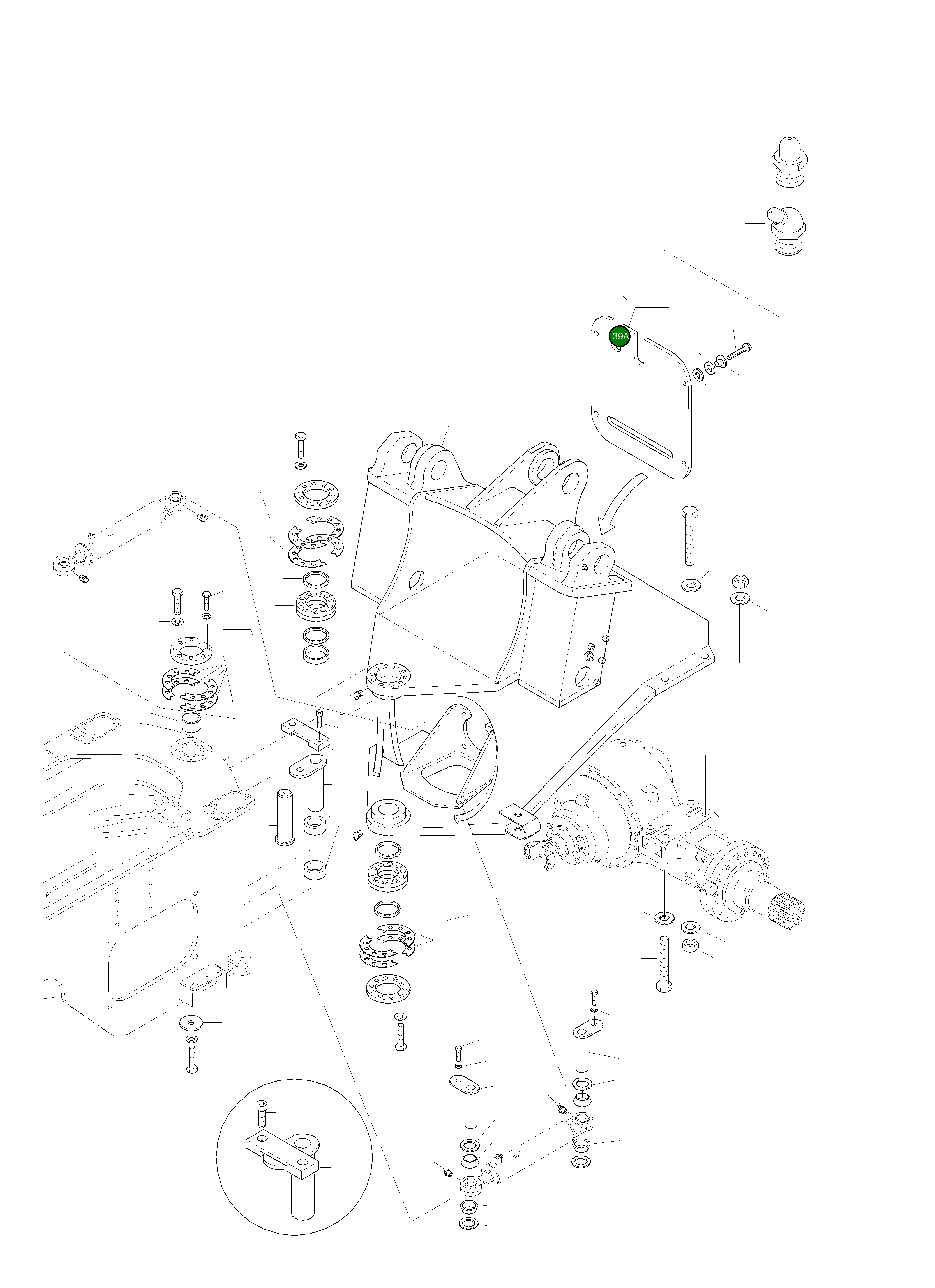 Крышка 421-877-2260 Komatsu