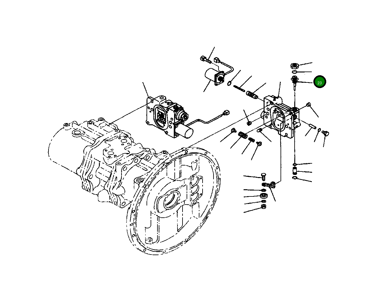 Кольцо уплотнительное (O-Ring) 708-2H-19250  Komatsu