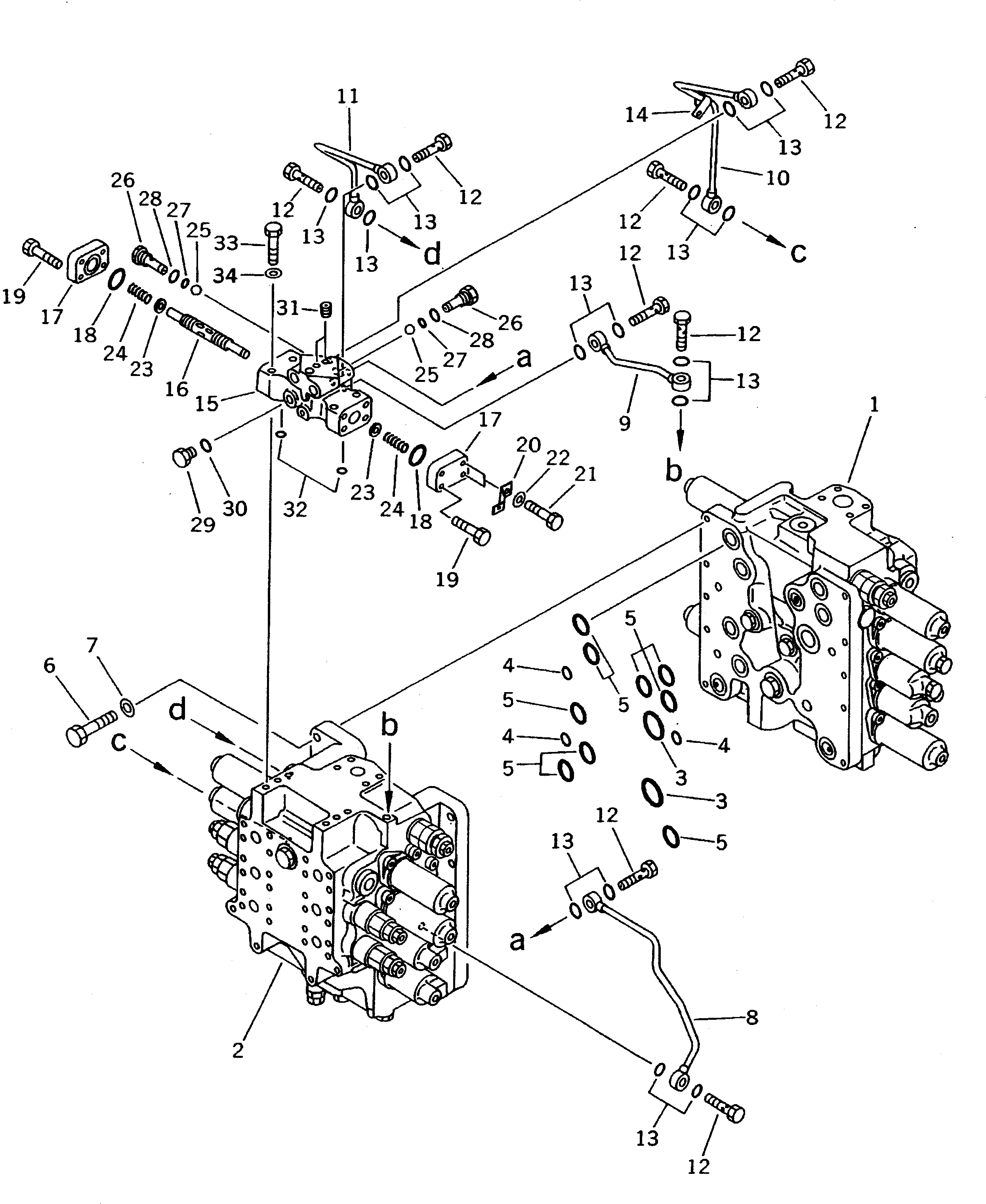 Болт 709-79-11190  Komatsu