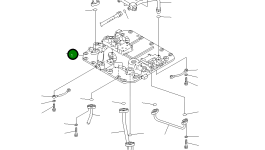 Крышка 134-22-67121 Komatsu