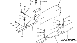 Крышка 154-55-31180 Komatsu