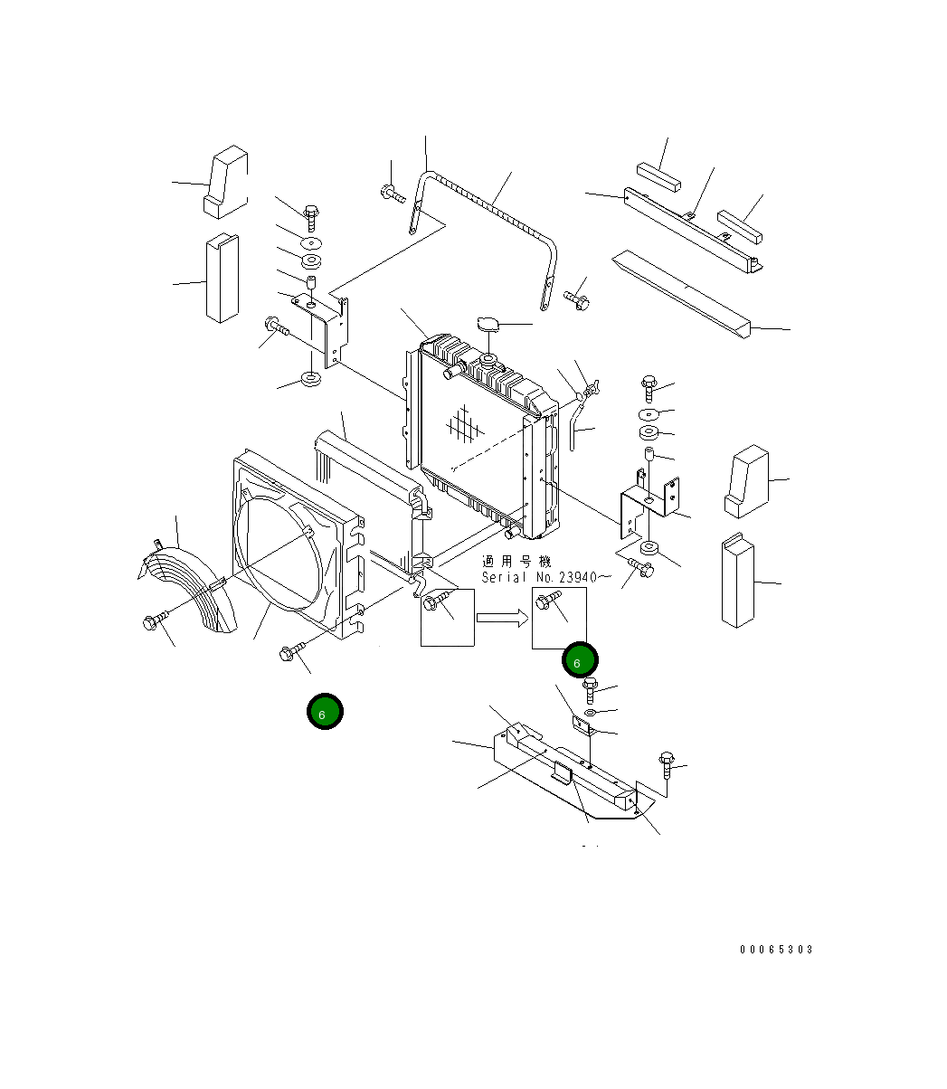 Болт 363-03-35160 Komatsu
