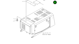Крышка 419-Z03-2130 Komatsu