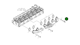 Болт 6745-11-5170 Komatsu
