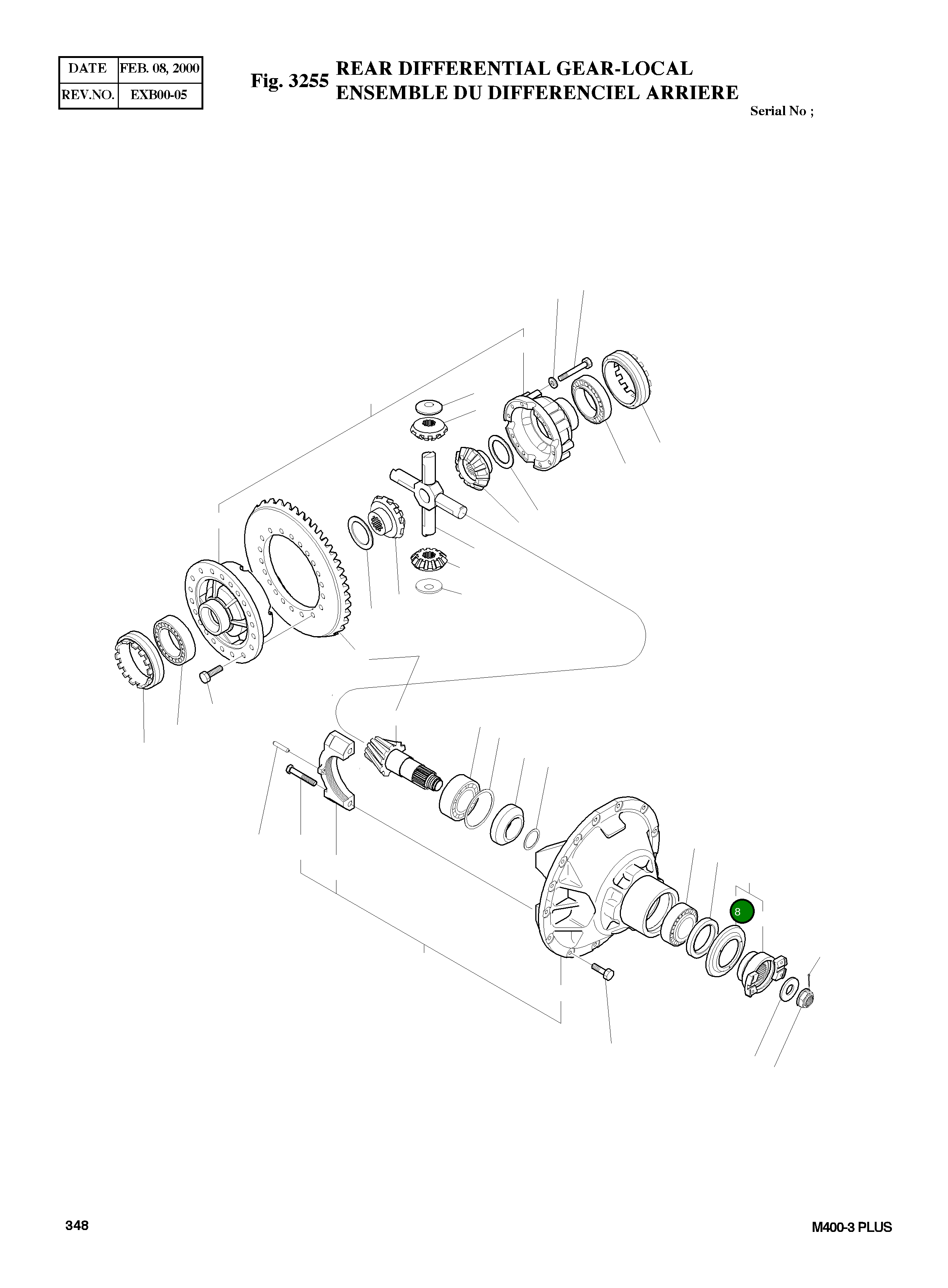 Крышка 4229-7020 Komatsu