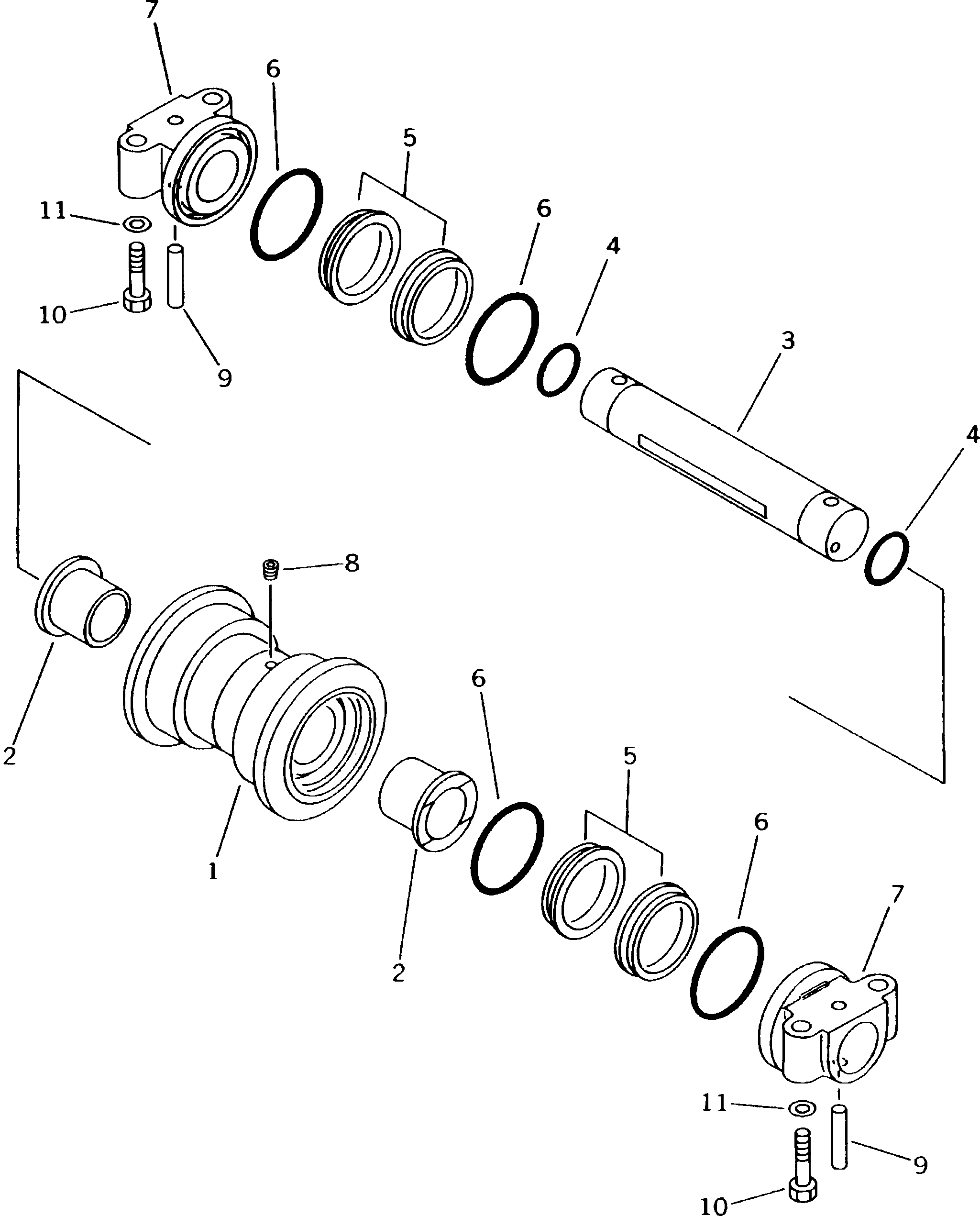 Кольцо уплотнительное (O-Ring) 207-30-K1750  Komatsu