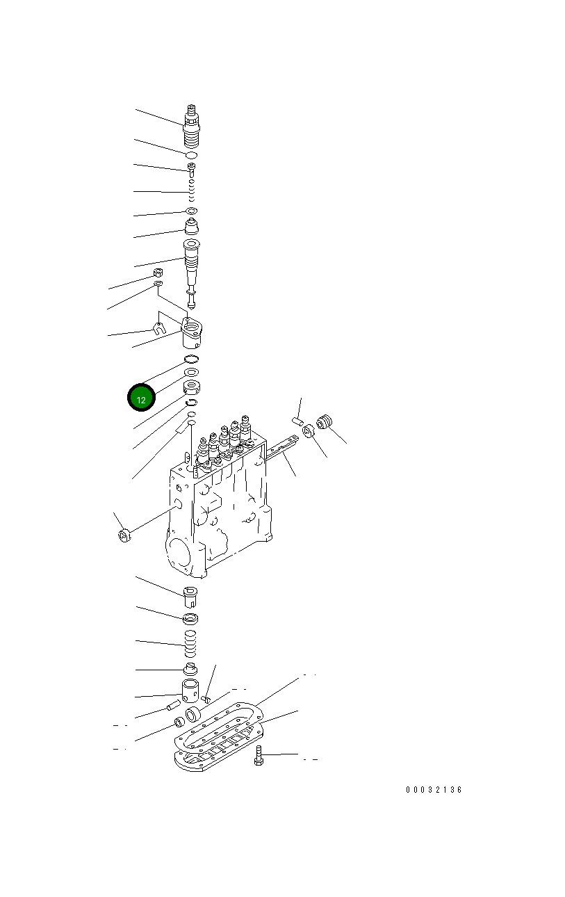 Кольцо уплотнительное (O-Ring) DK139729-0500 Komatsu
