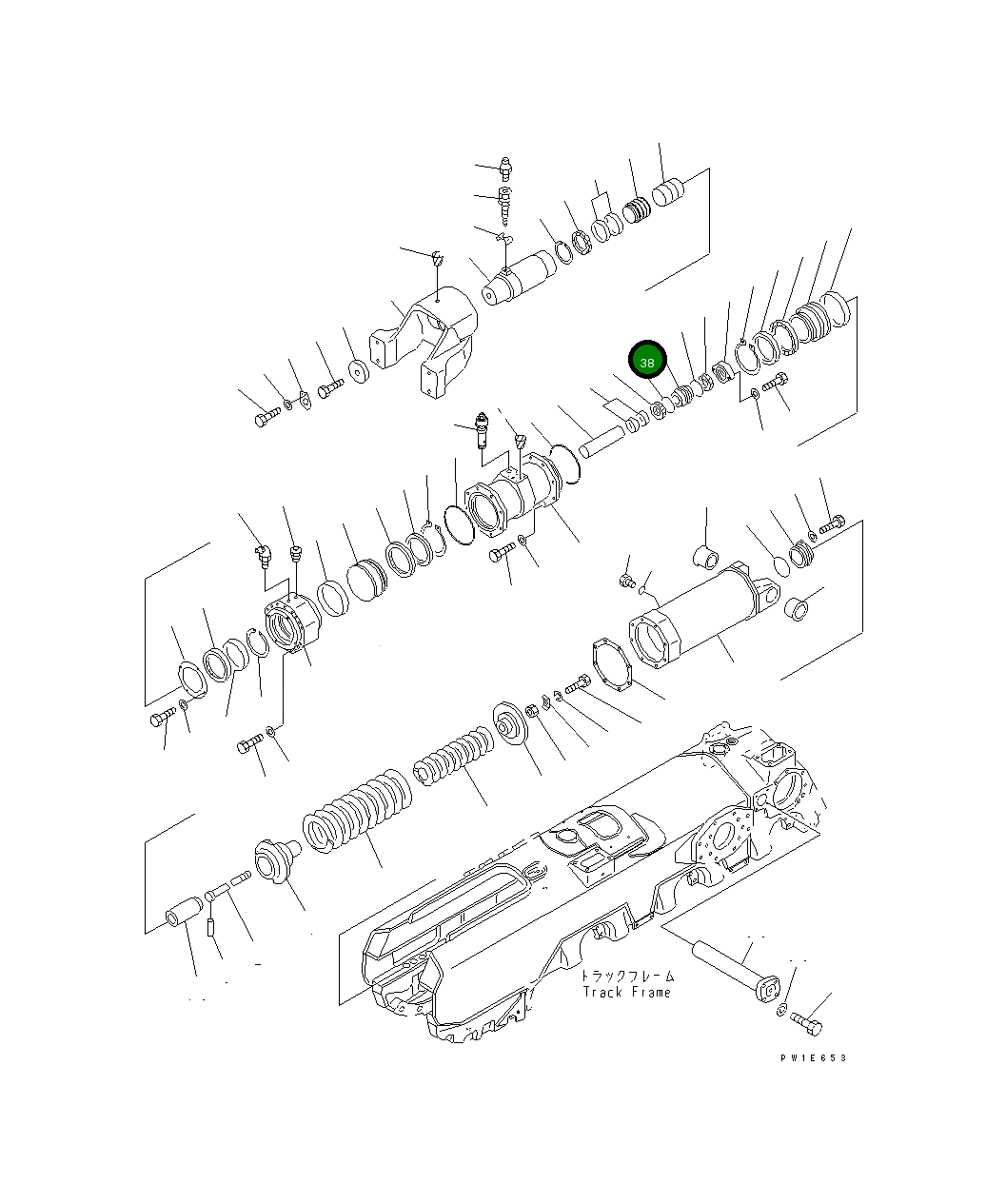 Кольцо 19M-30-14270 Komatsu
