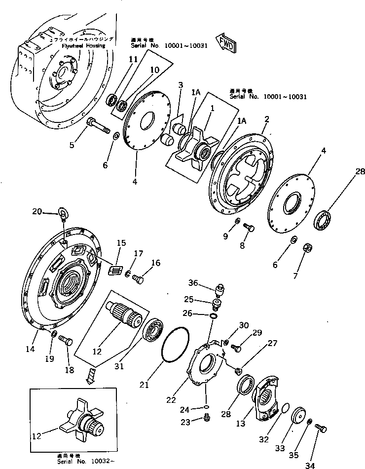 Болт 01051-52000  Komatsu