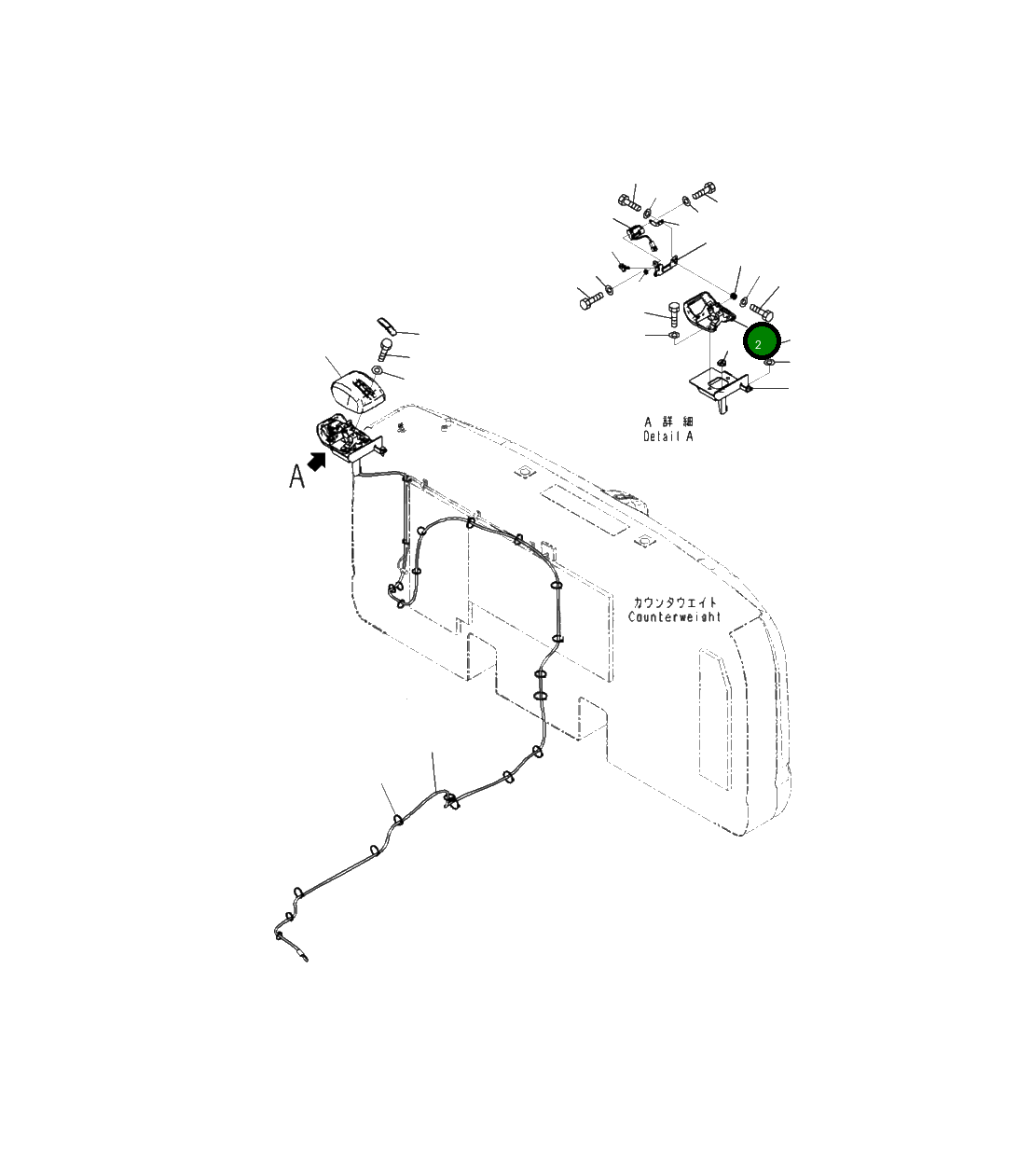 Крышка 206-06-31331 Komatsu