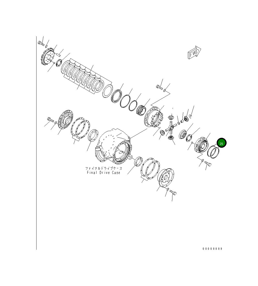 Кольцо 07018-02005 Komatsu