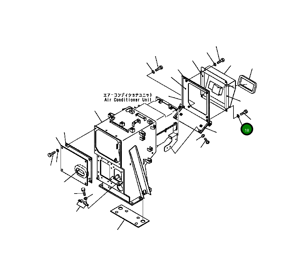 Крышка 14X-911-9370 Komatsu