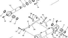 Болт 21P-63-K2180 Komatsu