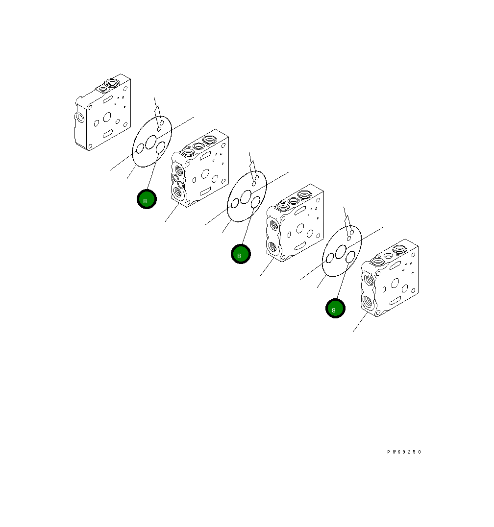 Кольцо уплотнительное (O-Ring) 723-26-15840 Komatsu