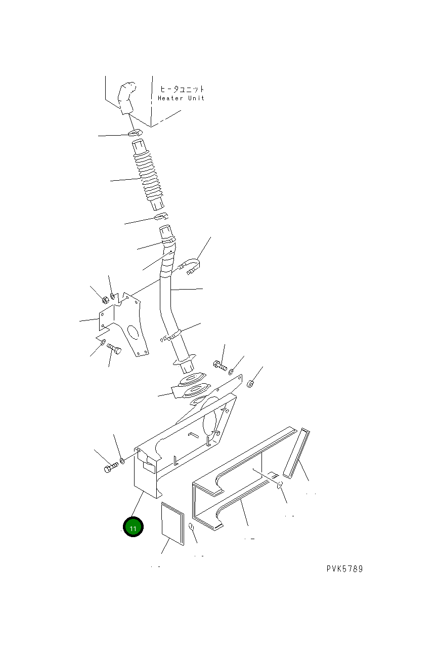 Крышка 14X-977-1720 Komatsu