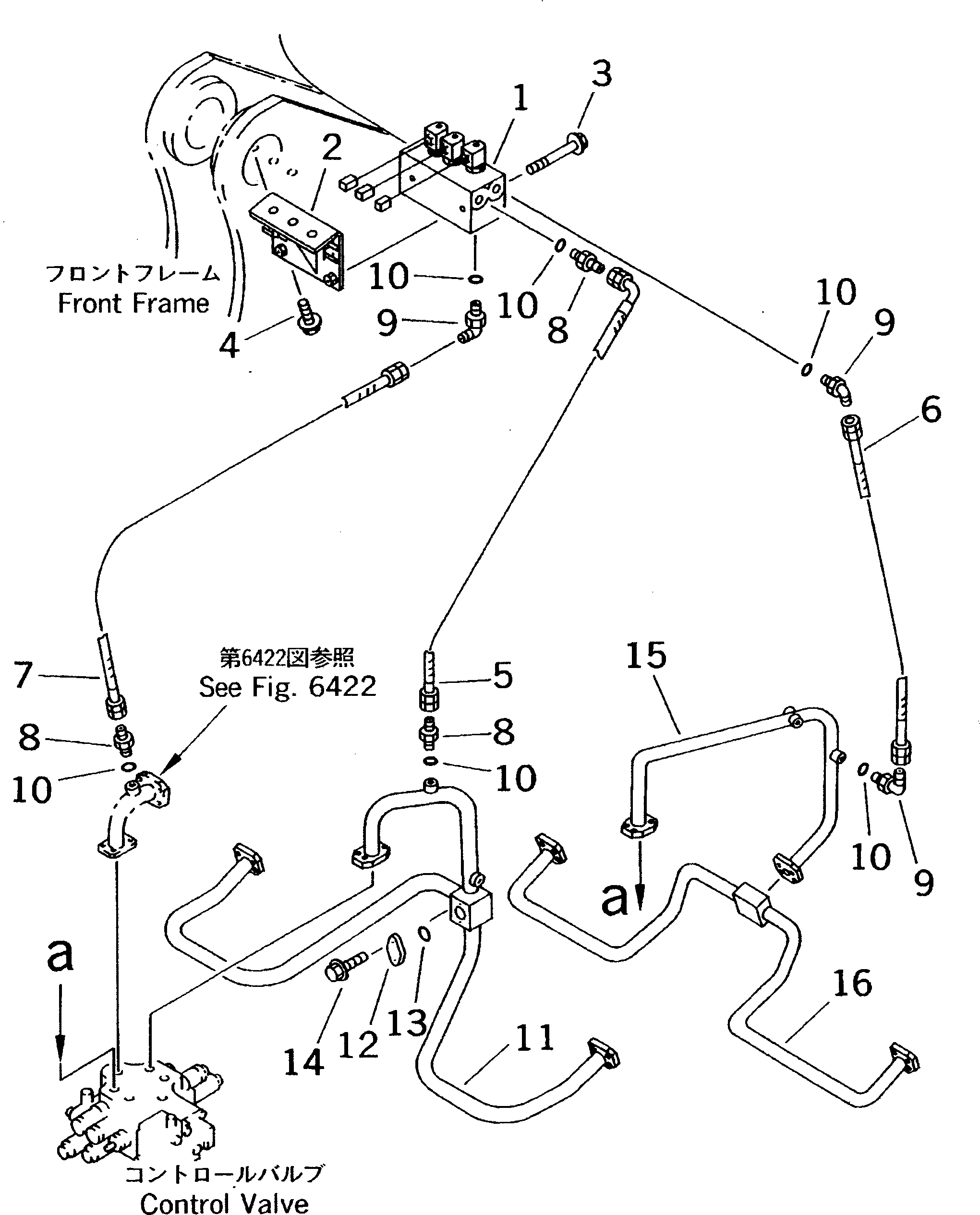Болт 01436-01215 Komatsu