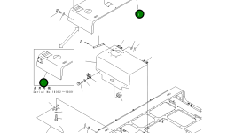 Крышка 21T-54-78330 Komatsu