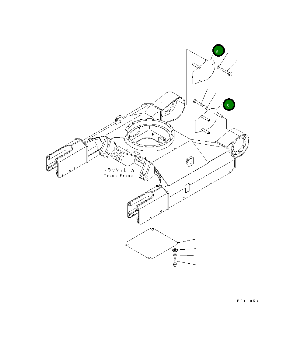 Крышка 20S-30-81210 Komatsu