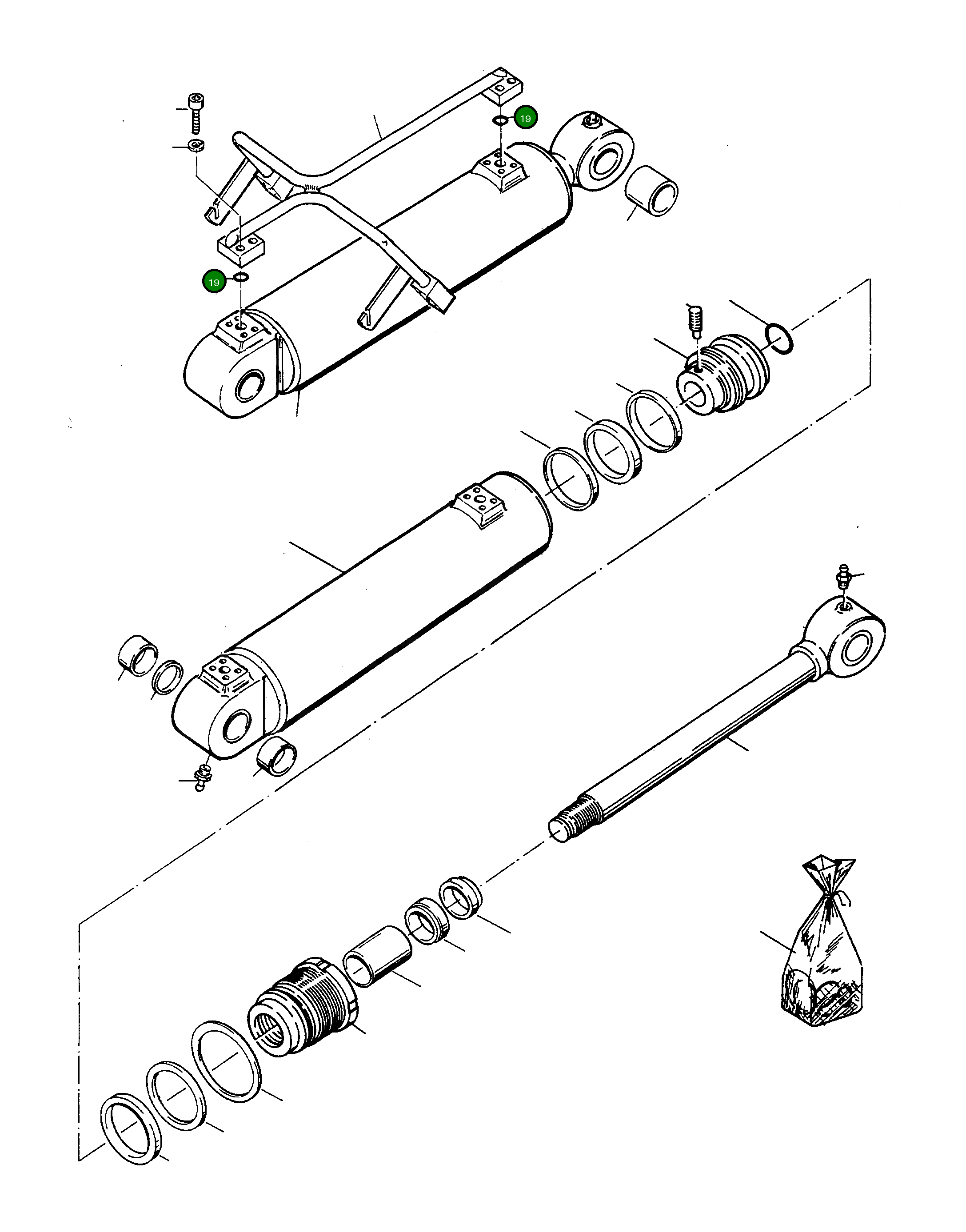 Кольцо уплотнительное (O-Ring) 3007103X1 Komatsu