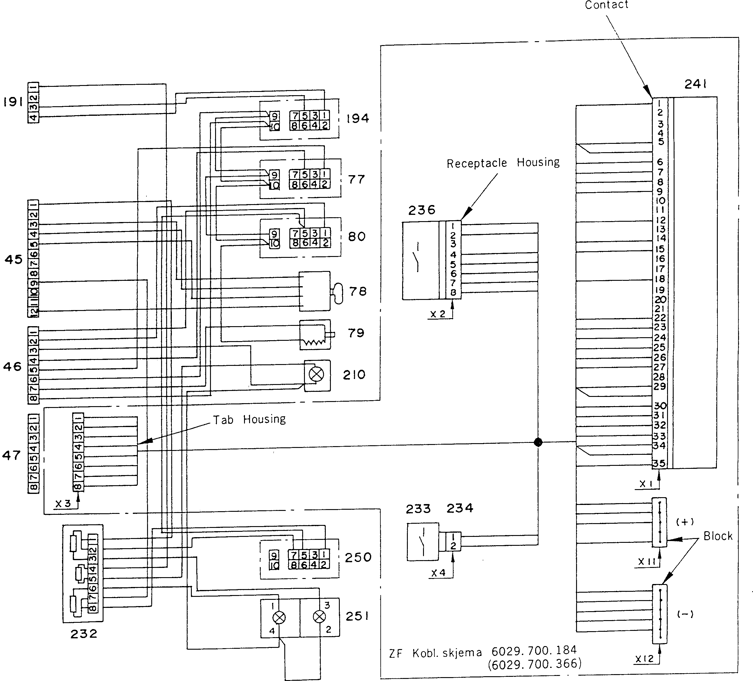 Болт BW061144 Komatsu