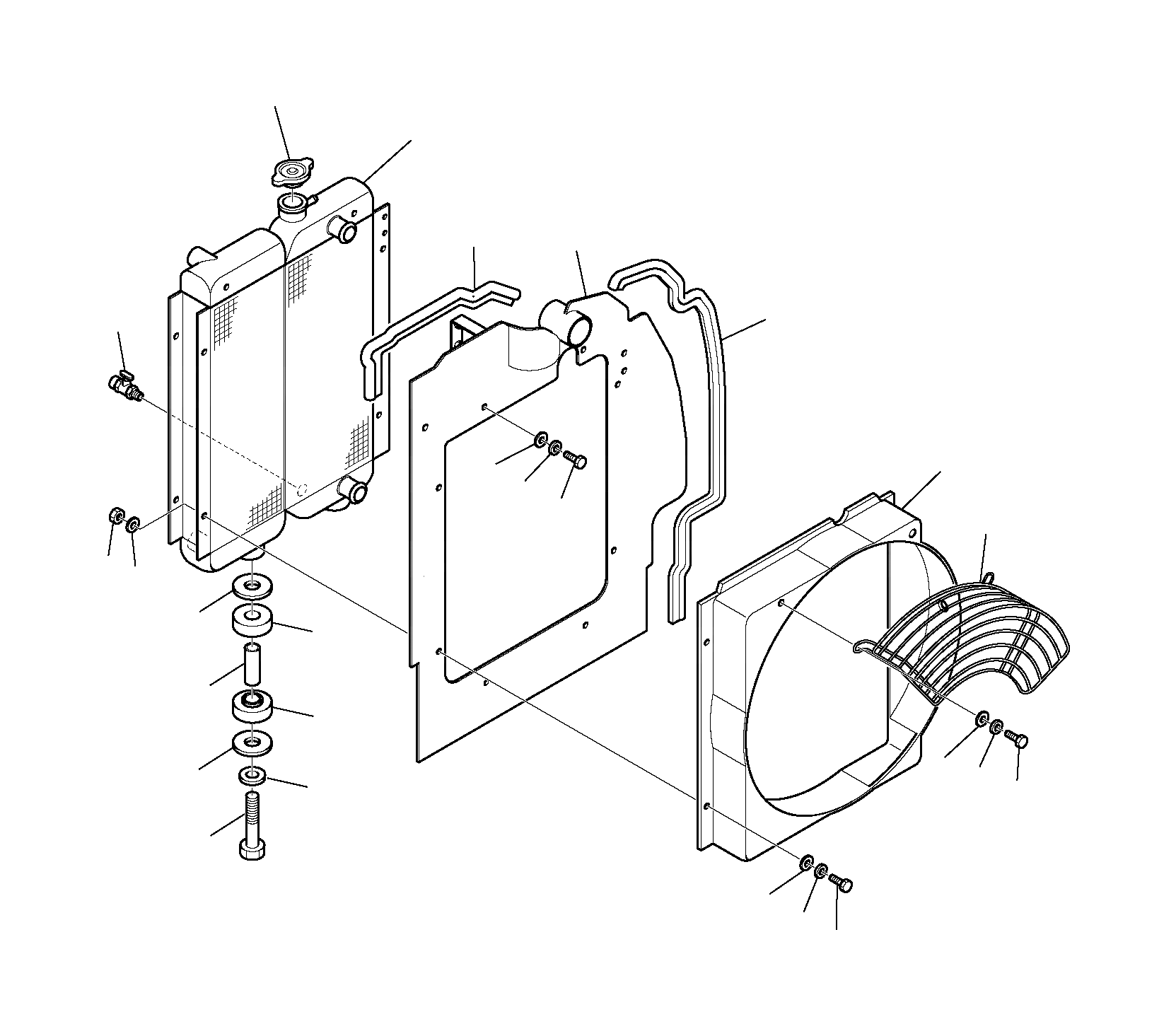 Болт 801014136 Komatsu