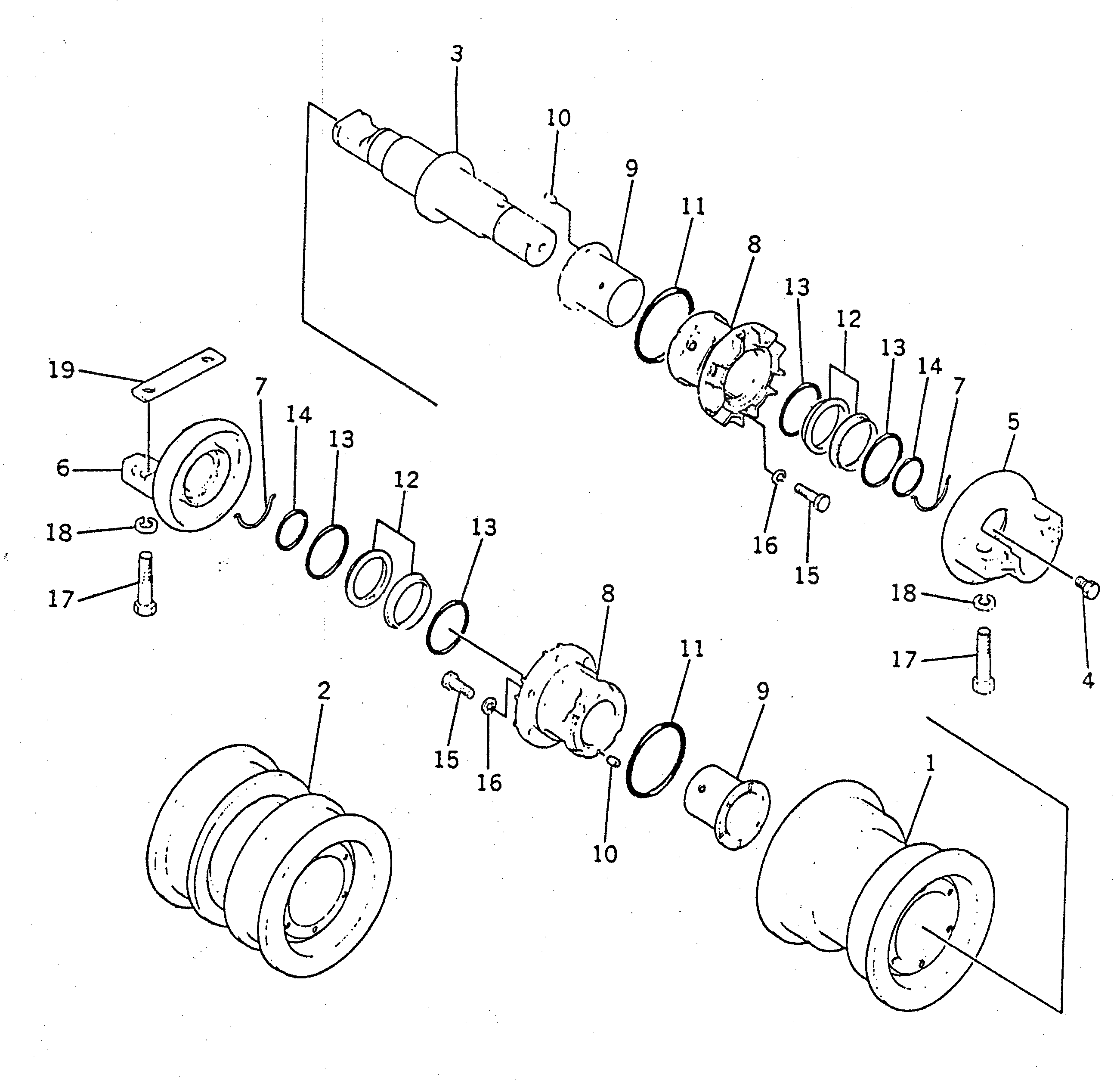Болт 01018-22790 Komatsu