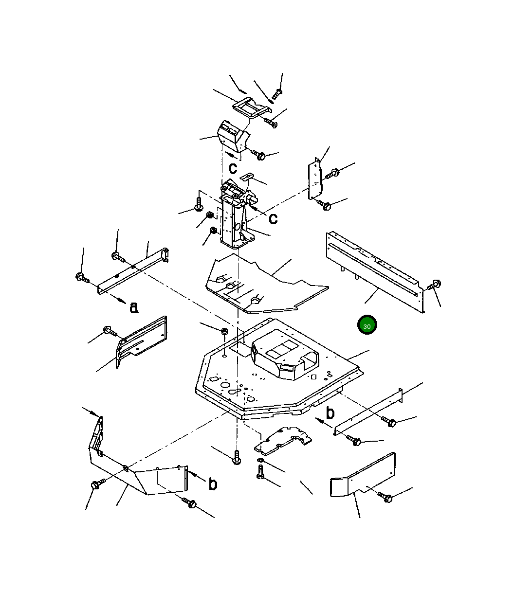 Крышка 427-54-13620 Komatsu