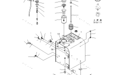 Крышка 207-60-77160 Komatsu