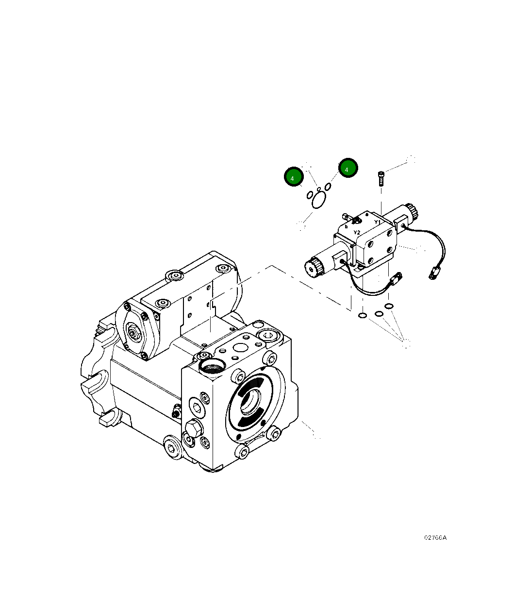 Кольцо уплотнительное (O-Ring) 27014 Komatsu