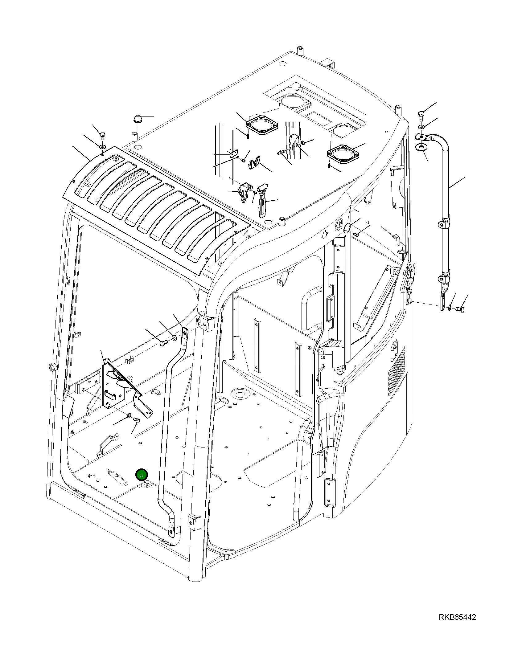 Болт 37A-09-11091 Komatsu