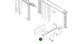 Крышка 21M-54-17511 Komatsu