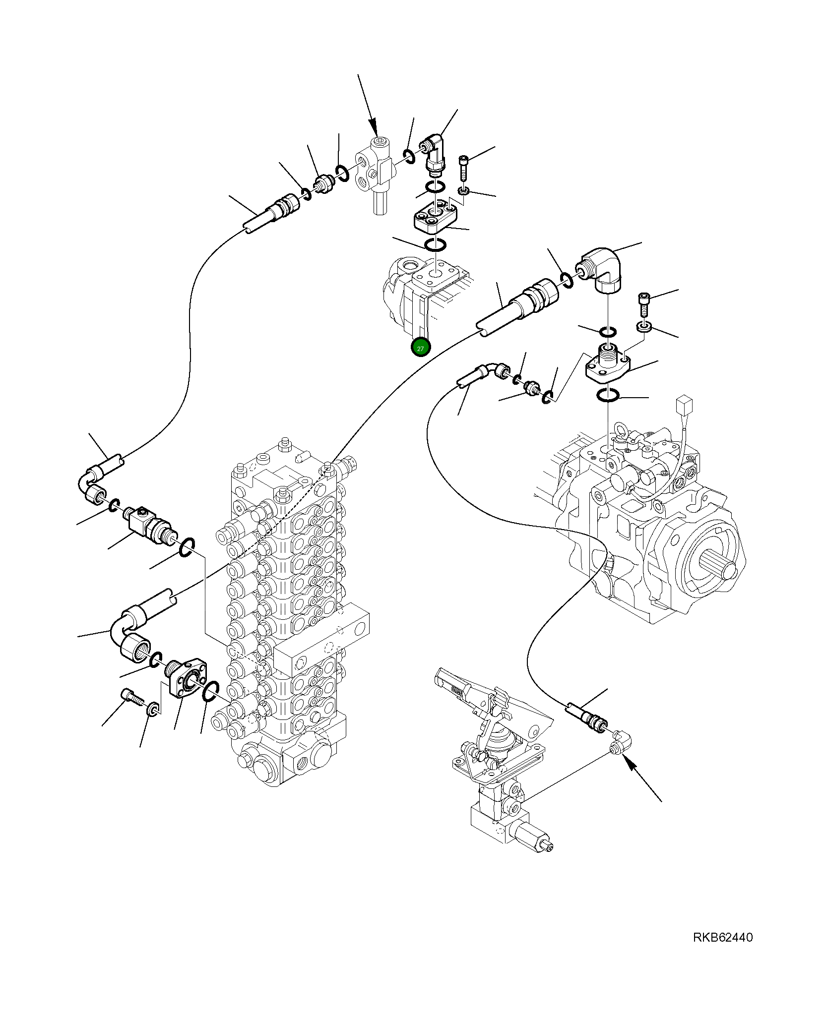 Кольцо уплотнительное (O-Ring) 37B-09-15216  Komatsu