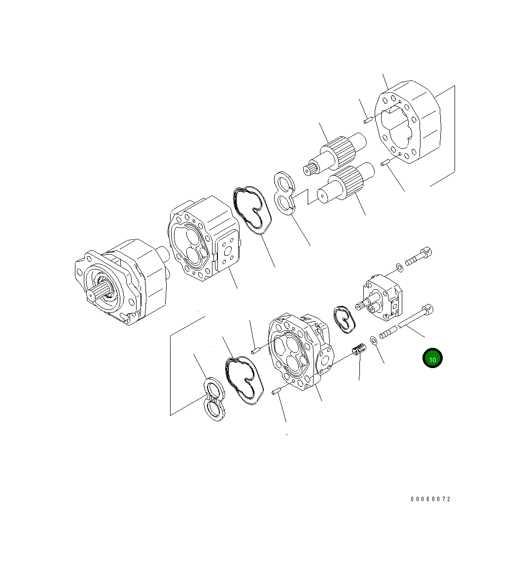 Болт 705-94-84170 Komatsu