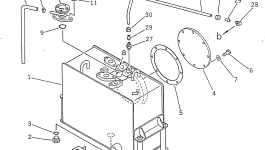 Прокладка 142-49-11191 Komatsu