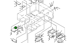 Крышка 206-54-67830 Komatsu
