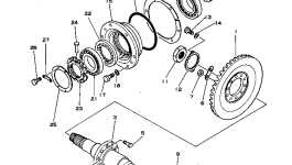 Гайка 125-21-24140 Komatsu