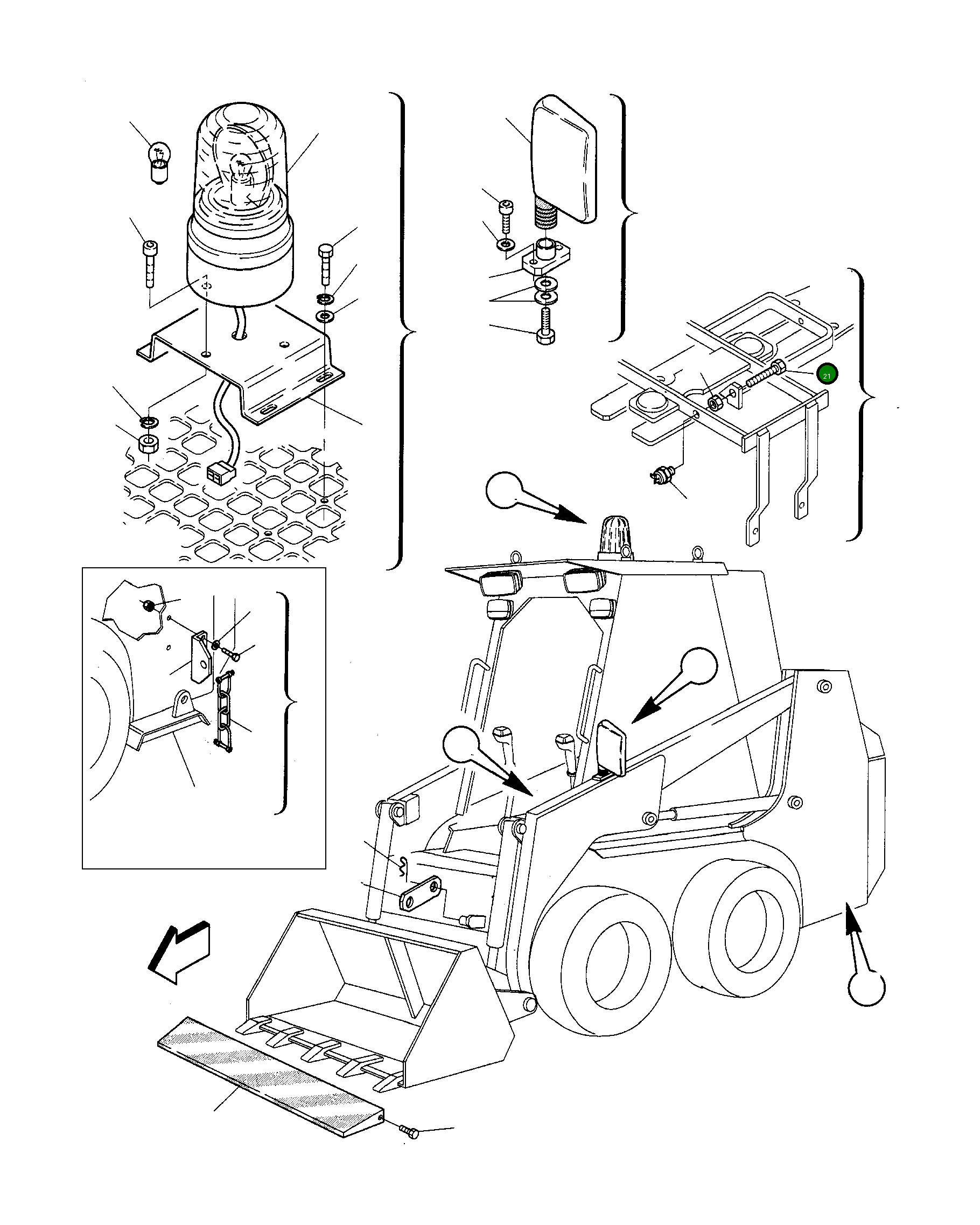 Болт 801014099 Komatsu