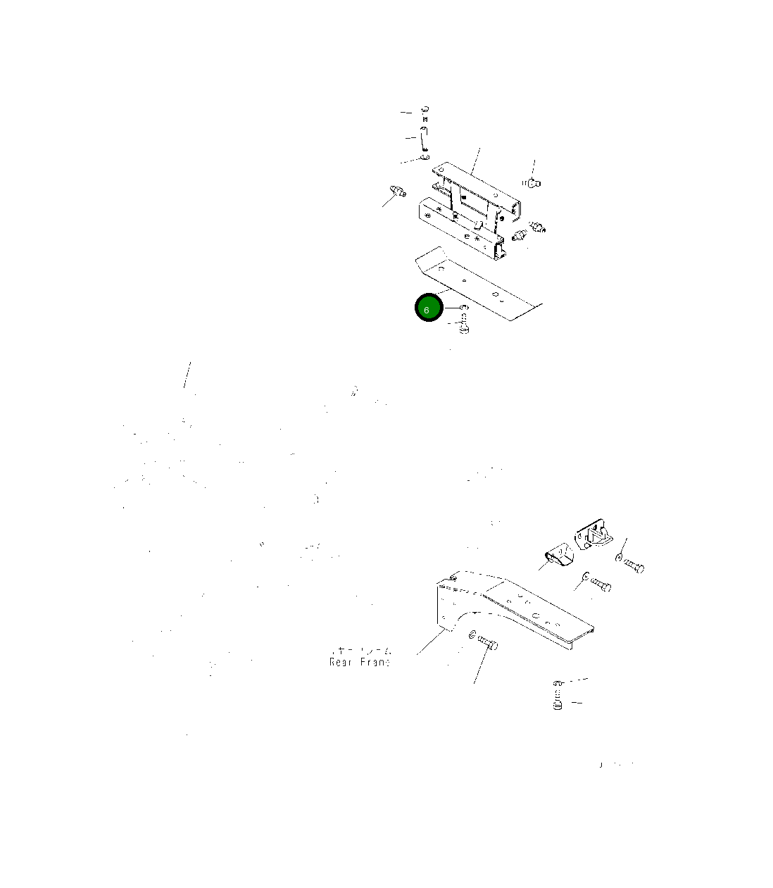 Крышка 423-54-55790 Komatsu